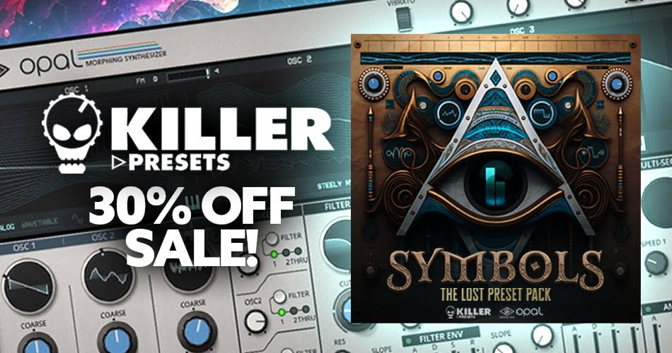 Save 30% on SYMBOLS for Universal Audio’s OPAL by Killer Presets
