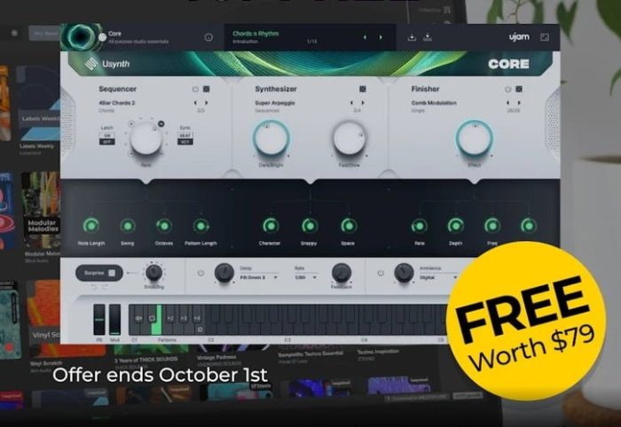 Loopcloud UJAM Usynth Core FREE
