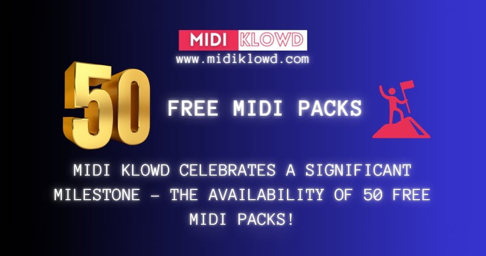 MIDI Klowd celebrates 50 free MIDI packs covering a range of music genres