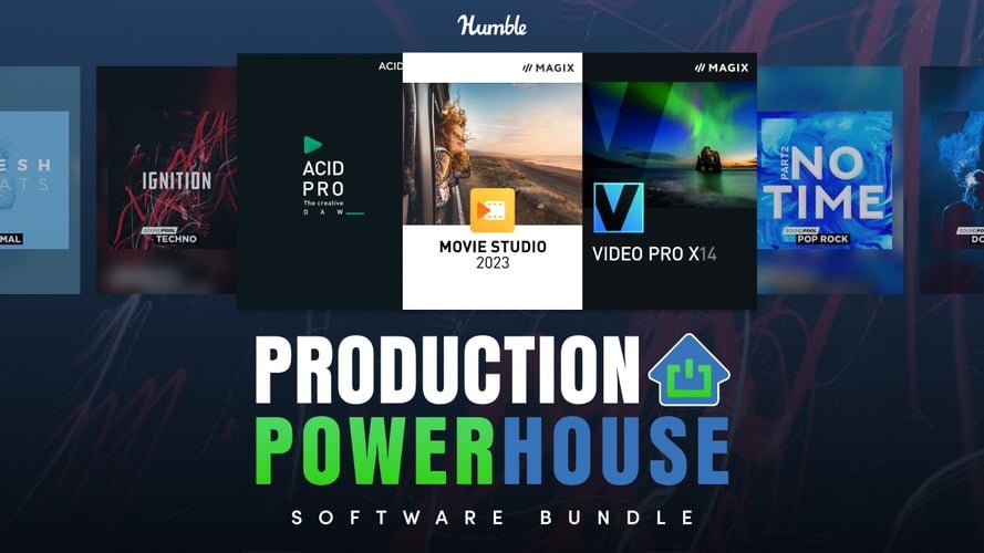 Save on video, movie & audio software from Magix at Humble Bundle