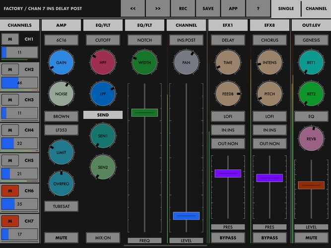 NoInputMixer: Feedback-based instrument by Motion Soundscape