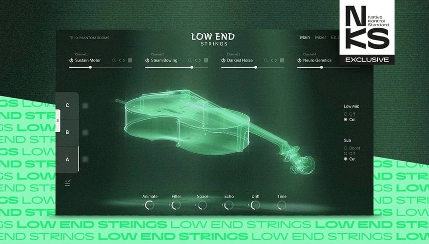 Low End Strings: Hybrid orchestral strings by Native Instruments