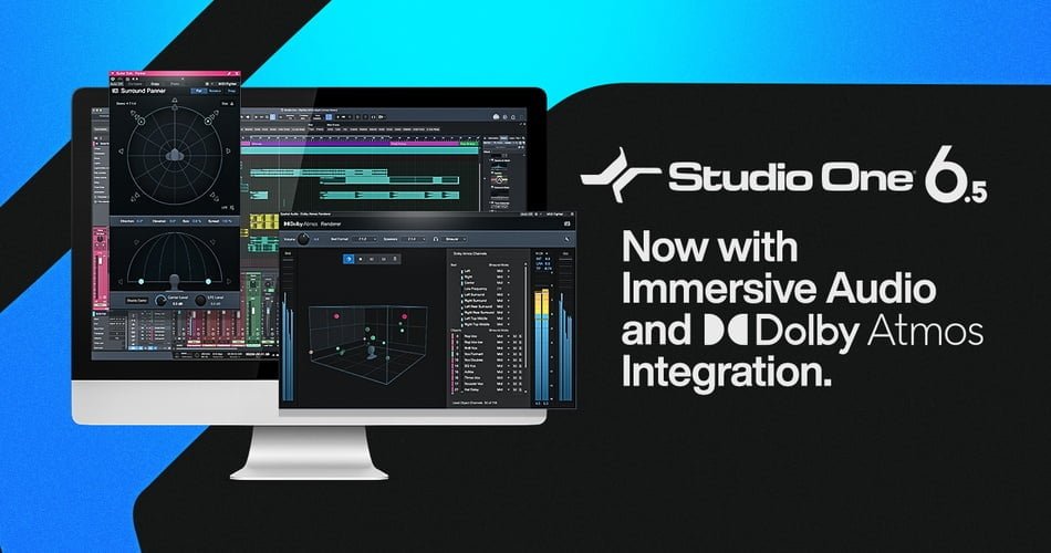 PreSonus launches Studio One 6.5 with immersive audio & Dolby Atmos mixing