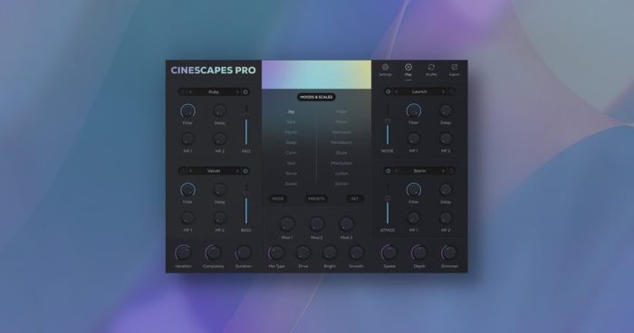 Rast Sound Cinescapes PRO plugin