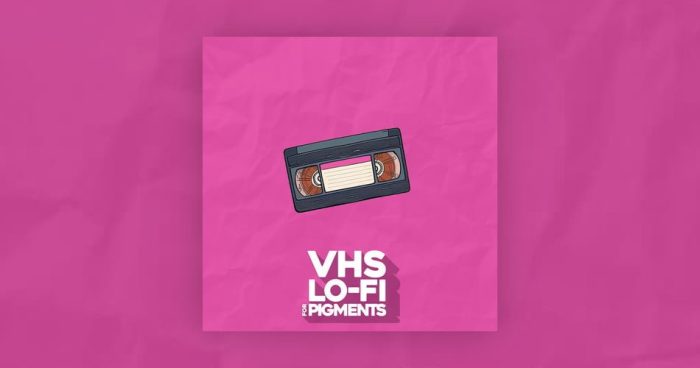 Red Sounds VHS Lo Fi for Pigments