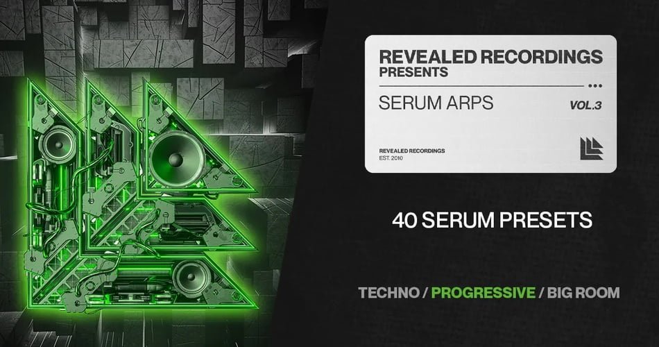 Alonso Sound releases Revealed Serum Arps Vol. 3 soundset