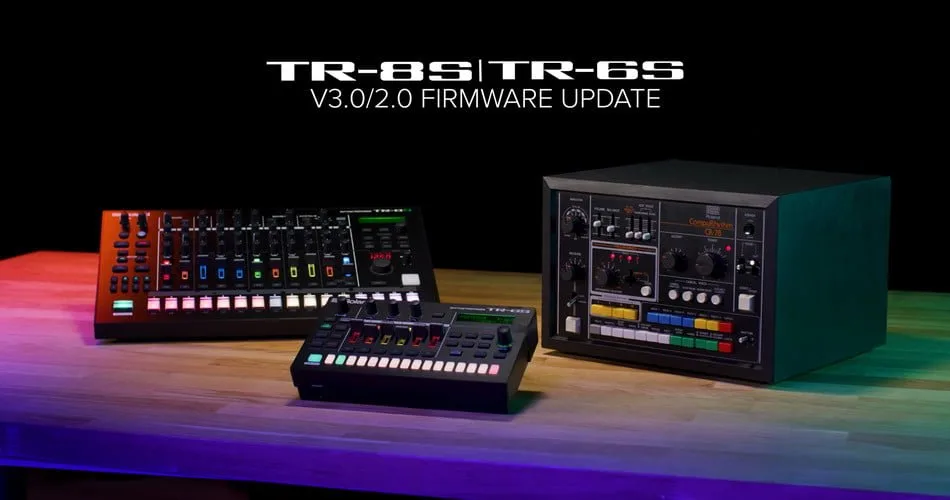 Roland TR-8S & TR-6S Rhythm Performers get major feature update