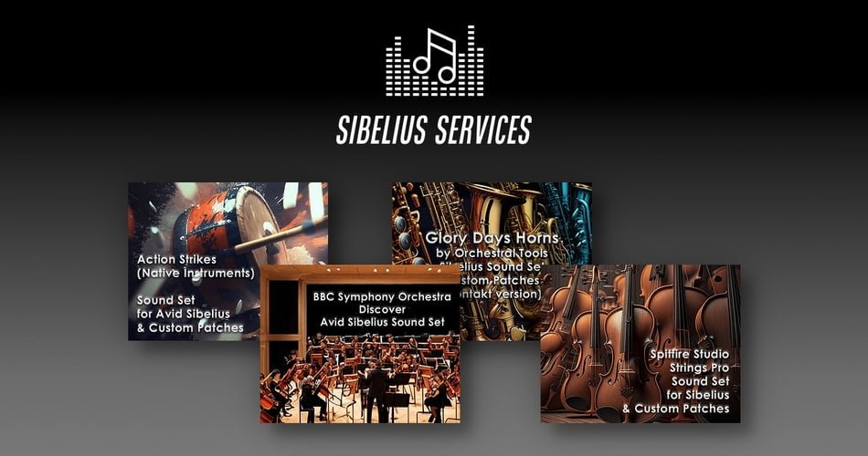 Unlock the power of pro sample libraries with Sibelius Sound Sets