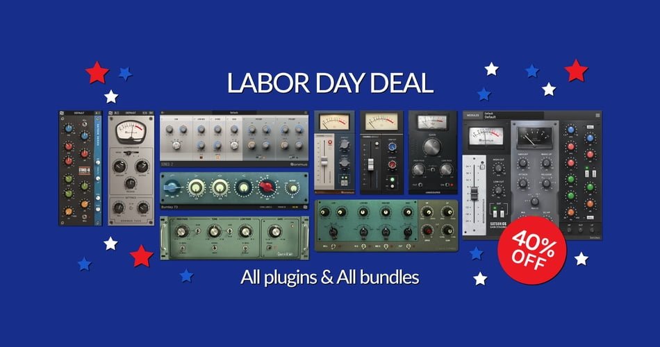 Save 40% on Sonimus EQs, compressors, channel strips & console emulations