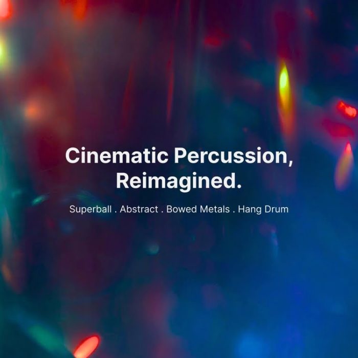 Sonixinema Cinematic Percussion