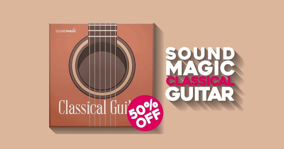 Classical Guitar virtual instrument by Sound Magic on sale at 50% OFF