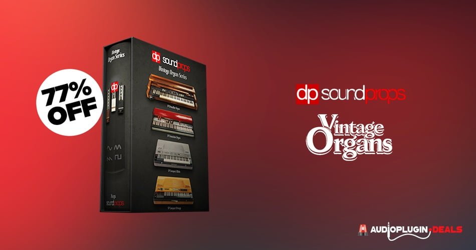 Save 77% on Vintage Organs for Kontakt by Sound Props