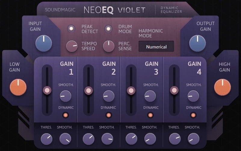 Sound magic Neo EQ Violet