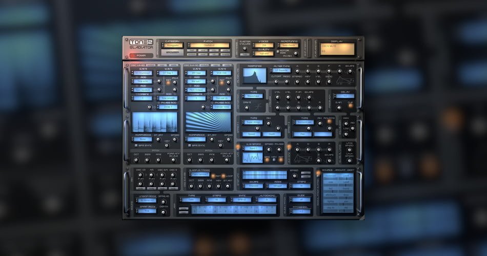 Tone2 Audiosoftware releases Gladiator 4 synthesizer