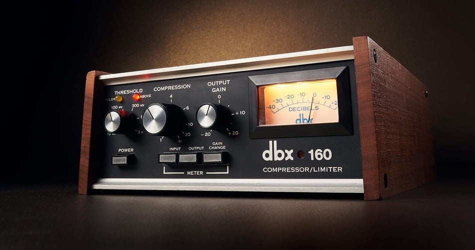 Universal Audio’s dbx 160 Compressor / Limiter native plugin on sale for $39 USD!