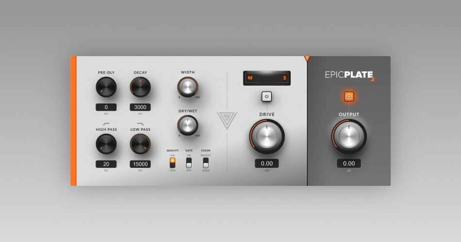 Variety Of Sound releases epicPLATE mkII free reverb plugin