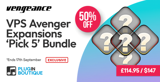 Save 50% on Pick 5 Expansions Bundle for VPS Avenger