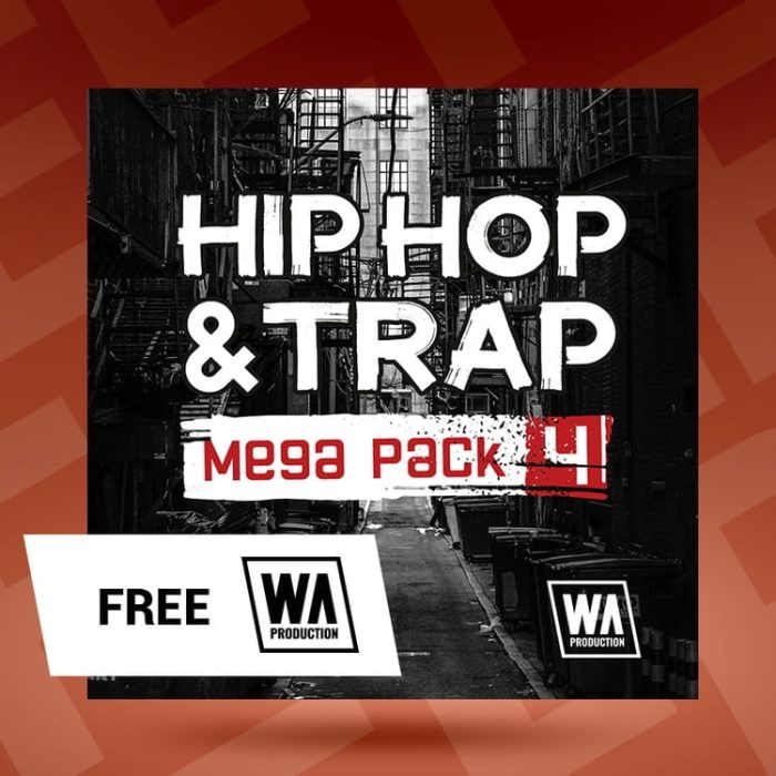 WA Hip Hop Trap Mega Pack 4 FREE