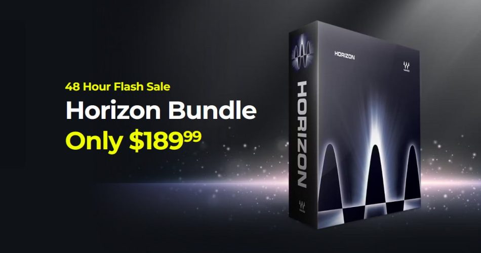 Waves Horizon Bundle Flash Sale: 83 plugins for $189.99 USD