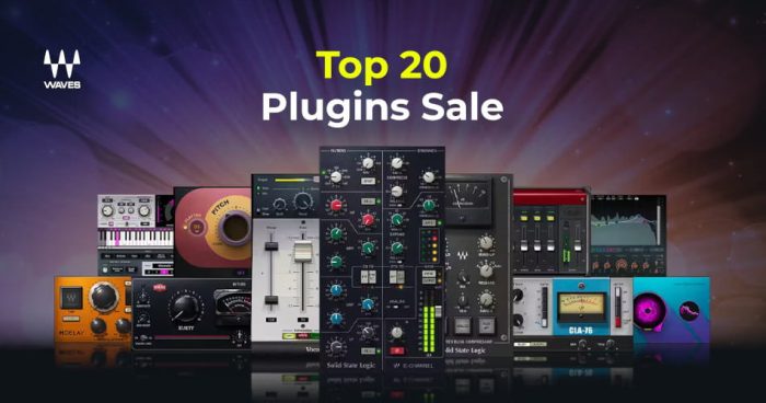 Waves Top 20 Plugins Sale 2024