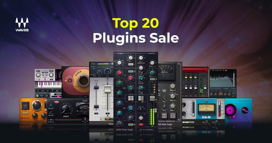 Waves Audio Flash Sale: Save on Top 20 Best Selling Plugins
