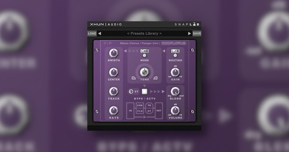 Xhun Audio updates ModFlorus effect plugin to v1.2.0