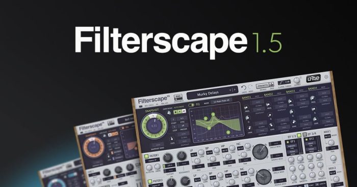 u he Filterscape 1.5 update