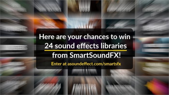 A Sound Effect SmartSoundFX Giveaway