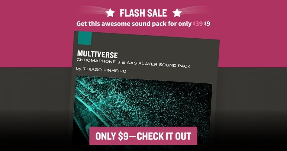 Flash Sale: Multiverse for Chromaphone 3 & AAS Player on sale for $9 USD!