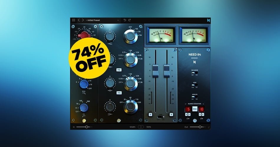 Save 74% on NEED 84 Console EQ effect plugin by NoiseAsh