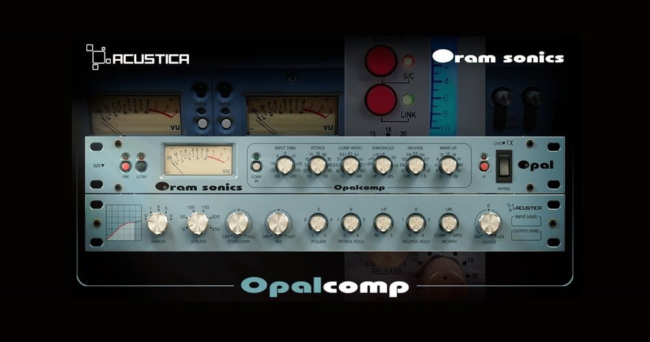 Acustica Audio releases Opal Comp compressor effect plugin