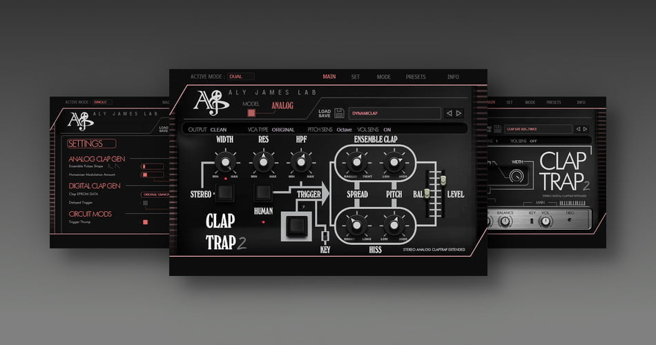 Aly James Lab releases ClapTrap v2.0 virtual instrument
