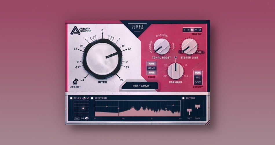 Auburn Sounds launched Inner Pitch effect plugin, including free version