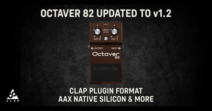 Audiority Octaver 82 update CLAP