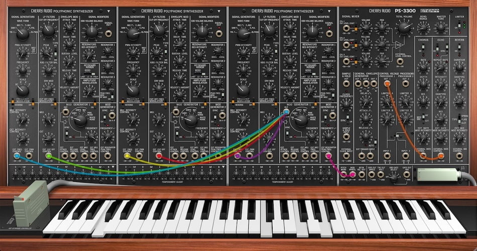 Cherry Audio launches PS-3300 virtual synthesizer instrument