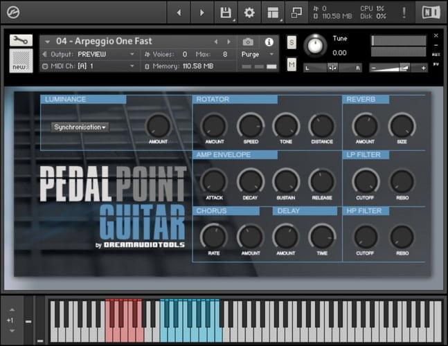 Dream Audio Tools launches Pedal Point Guitar for Kontakt