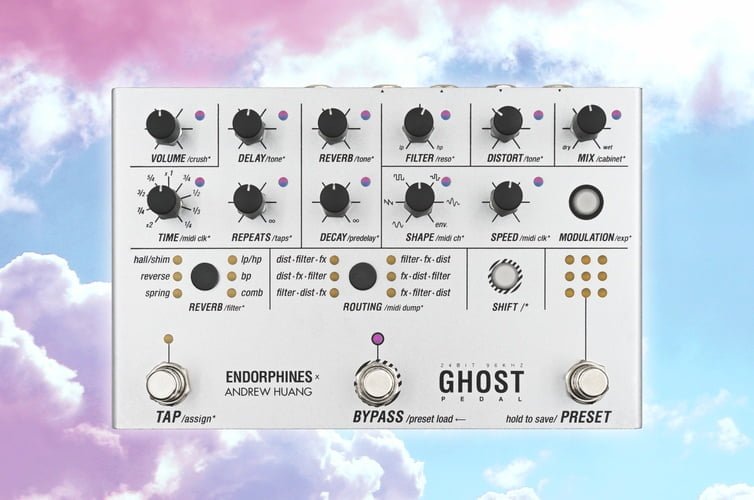 Endorphin.es unveils Ghost Pedal multi-effect in collaboration with Andrew Huang