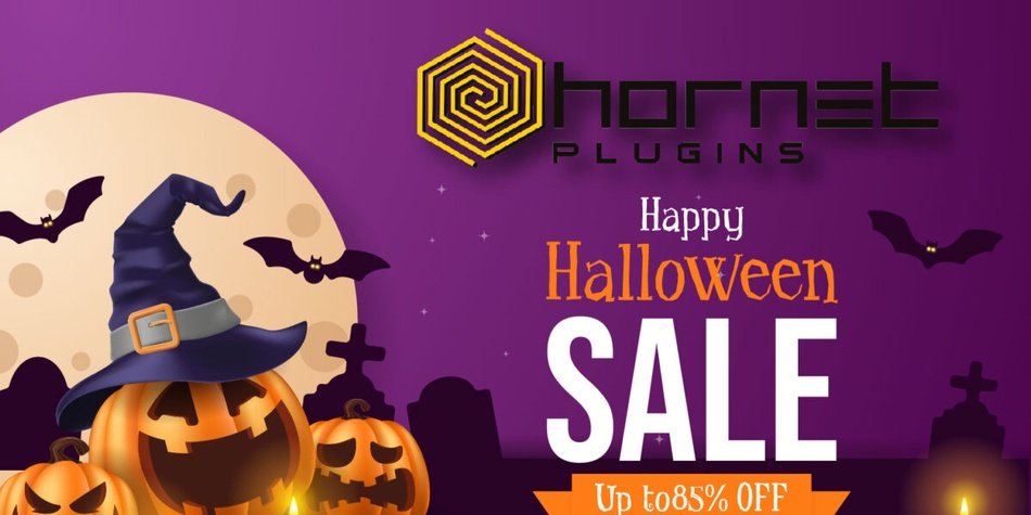 HoRNet Halloween Sale: Buy 2 or more plugins at 85% OFF