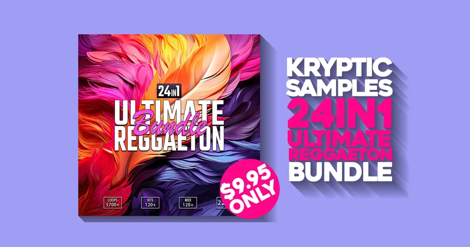 Get 98% OFF on 24-in-1 Ultimate Reggaeton Bundle by Kryptic Samples