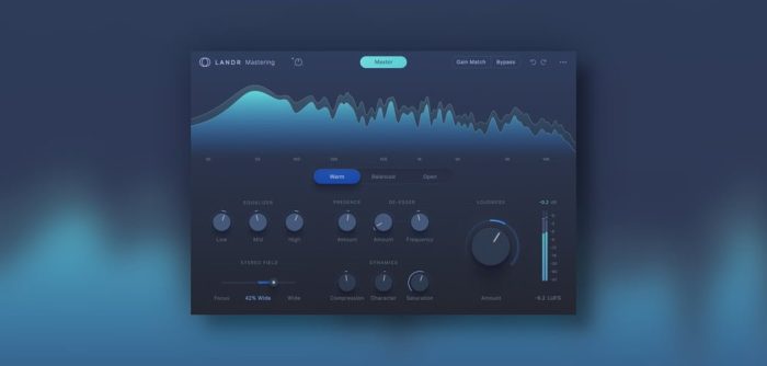 LANDR Mastering Plugin