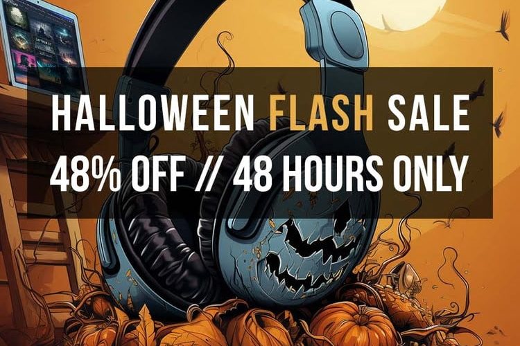 Luftrum Halloween Flash Sale: 48% OFF sound libraries