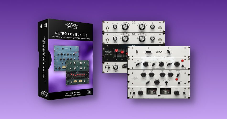 Nomad Factory updates Pulse-Tec and All-Tec EQs plugins to v2.0