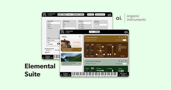 Organic Instruments Elemental Suite