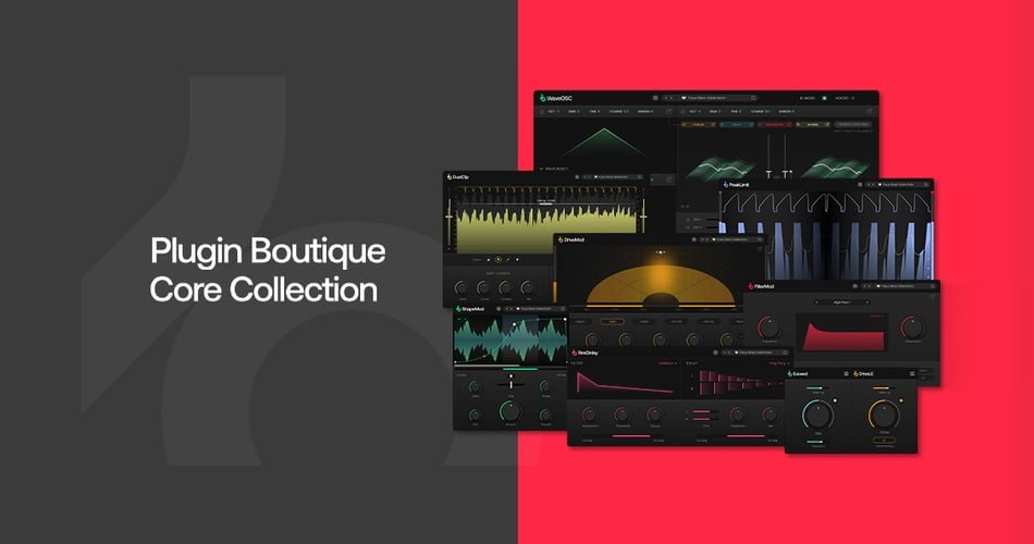 Plugin Boutique launches Core Collection synth & effect plugin suite