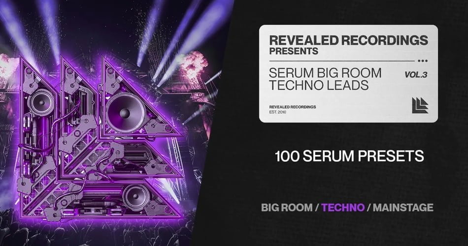 Alonso Sound launches Revealed Serum Big Room Techno Leads Vol. 3