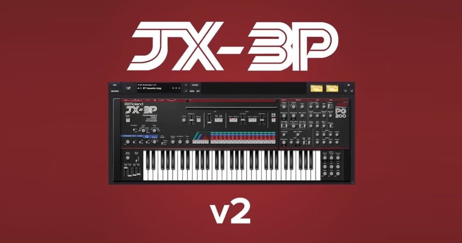 Roland Cloud JX-3P software synthesizer updated to v2
