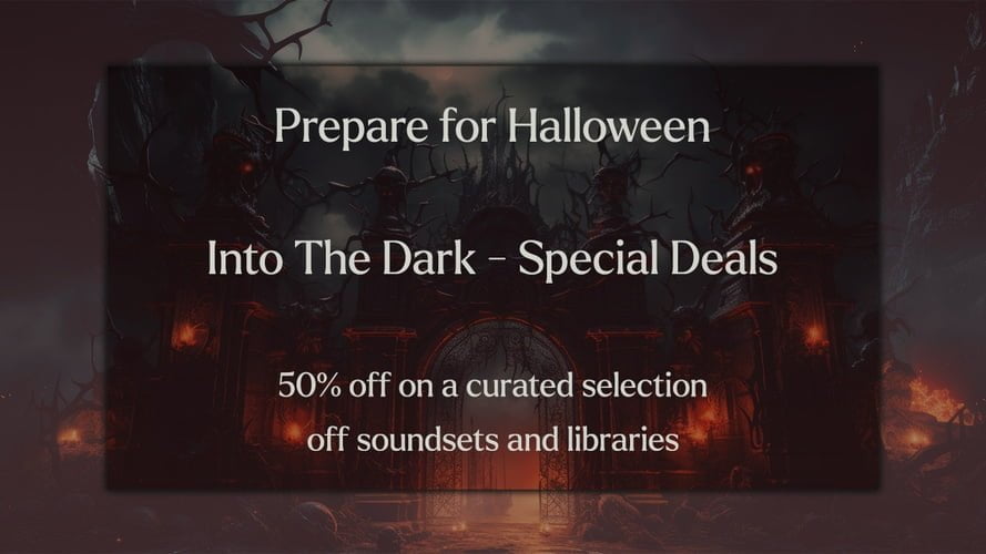 Triple Spiral Audio Halloween Sale: Get 50% off soundsets