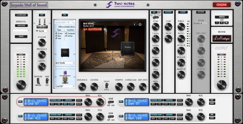 Save 25% on Torpedo Wall of Sound Plugin Boutique Edition