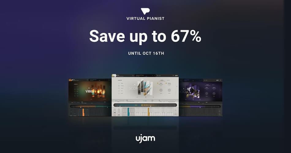 UJAM updates Virtual Pianist series instruments, on sale at 67% OFF