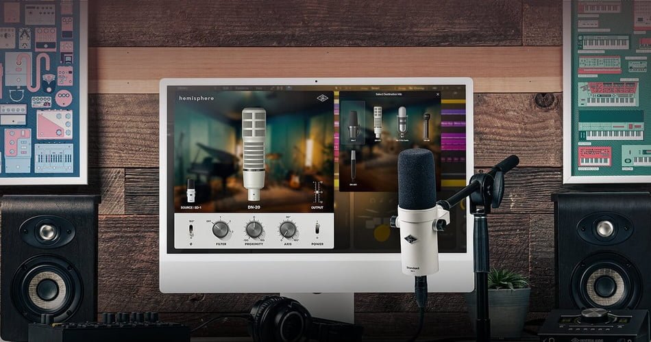 Universal Audio intros Hemisphere Mic Modeling plugin and SC 1 Standard Condenser Microphone